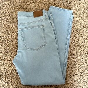 Madewell Tall 31 mid-rise stovepipe jeans